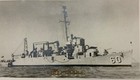Wwii Era Usn Navy Uss Liddle  apd-60  High Speed Transport Christmas Card