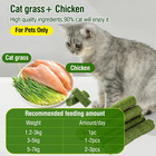 30g Cat Grass Sticks  Delicious Cat Grass Teething Stick Edible Cats Chew Toy Ca