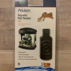 New Aqueon Aquatic Flat Heater 5-watts Black For 1- 2 5 Gallon Desktop Aquariums