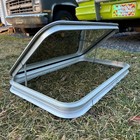Nos Crank-up Small Glass Sunroof West Custom Windows Vintage Van Truck Custom