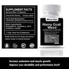Horny Goat Weed-with Maca saw Palmetto ginseng For Men women 60 Caps 