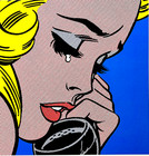 Roy Lichtenstein Lithograph Coa Original Signed Numbered   Yayoi Kusama 