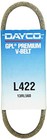 Dayco L422 V Belts - Black - Dayco