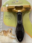 Furminator Long Hair Deshedding Comb Tool For Large Dogs Size L
