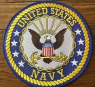  9  New United States Navy Military Pow Logo Embroidered Patches