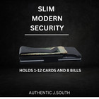 Men   s Minimalist Slim Rfid Blocking Wallet Credit Card Holder Money Clip