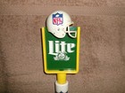 Miller Lite Nfl Helmet   Goal Post Beer Bar Tap Handle - Beer Keg Used Handle