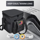 Tactical Lunch Box For Men 20l Expandable Double Insulated Cooler Bag With Molle