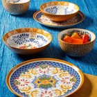 Gibson 12-pc  Stoneware Dinnerware Set