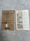 Wheeler   Wilson 9w Sewing Machine Original Owner Instruction Manual Attachments