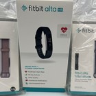 Fitbit Alta Hr Fitness Tracker   2 Extra Bands  brand New Open Box 
