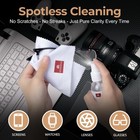 Lens Cleaner Spray Kit     Plant-based Alcohol-free Cleaning Solution For Glass   