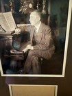 Sergei Rachmaninoff Signed Autograph Card Framed W  Rrauction Coa