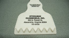 Stohlman Oldsmobile Dealer  Ice Scraper  Plastic Unused