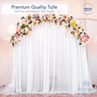54    Fabric Tulle Bolt For Wedding Party Decoration Bridal Shower - Tutu Roll  Ne