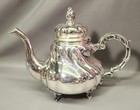 Vintage 1937 German 800 Silver Tea Set  3-piece  Handarbeit  Vg free Ship 