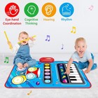 Baby Toys For 1 Year Old  Baby Musical Mat Toddler Toys Age 1-2 - 2 In 1 Pia Dru