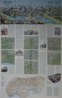 Berann Panorama Map Alps France Austria Germany Zermatt Matterhorn Mont Blanc