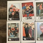 Full Set 15 Nsync 1999 Stickers Cards Quarter Machine Vtg Justin Timberlake Nos   