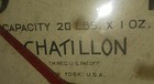 Vintage Chatillon Hanging Produce Scale   20 Lbs X 1 Oz   Type 720