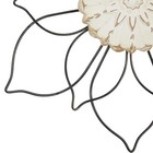 Deco 79 Metal Floral Home Wall Decor Wall Sculpture  Set Of 2 Wall Art 20   1   