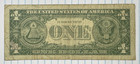 1957 A Series Blue Seal  1 One Dollar Silver Certificate  k 8759 3871 A