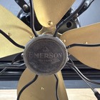 Antique Emerson Fan 4 Blade 16 Inch 3-speed Oscillating Works
