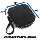 Casematix Hat Travel Case     Crush-resistant Hard Shell For 5 Baseball Caps