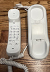 At t White 6 Ft Corded Phone Caller Id Home Office Desk Wall Mount Tr1909 White