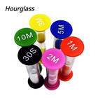Plastic Sand Timer Small 30 Seconds 1 Minute 2 Minutes 3 Minutes 5 Minutes 10 Mi