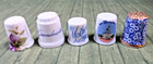 Lot Of 50 Vintage Thimbles  Nice Variety 
