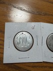 1876 Seated Liberty Quarter And 1893 Barber Quarter Love Tokens