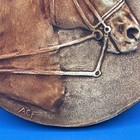Vintage Alice Cranston Fenner Wall Plaque Of An American Saddlebred Horse