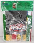 Bucilla Christmas Stocking Santa Bear Toy Train  Felt Applique Kit   84386 New 