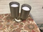 Vtg Adjustable 2 Lamp Brass Tone Ceiling Light Fixture Mcm Spot 7 Available 
