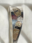 Sterling Silver Baby Spoon   Fork  Loop Handle  Japanese Figures