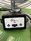 Travel Time 12v Chrome Portable Dash Mount Fan New
