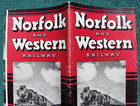 1939 Norfolk   Western Railway Timetable Bedford Virginia Railroad Va Tn Nc Sc