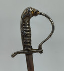 Vintage Full Lion Head Officer s Sword 8  Metal Letter Opener Made In Germany