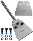 Heavy Duty Sds Max Floor Scraper   Replacement Blade  5 5 x12 5  Thinset Chisel