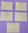 China 1929 Sc C6-c10 2nd Print Airmail Stamps Set 5 Mint Without Gum F vf