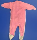 Vintage Disney The Little Mermaid One Piece Zip Up Footie Pajamas Kids Size 2t