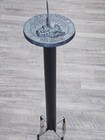 Time Began In A Garden Sundial With Base  Aprox 7   Wide 25   High