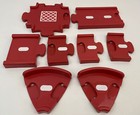 Vtech Go Go Smart Wheel Lot Of 8 Red Replacement Track Pieces 