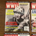 America In Wwii Magazine Lot Of 4 Anzio D-day Germany s Wonder Jet John Wayne