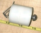 Plastic Roller - 1-1 8  Length By 1-1 8  Diameter With Spring Clip And Shaft