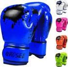 Kids Boxing Glove 6oz 8oz  Youth  Boys And Girls Training Sparring Gloves For   