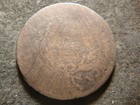 1796 Full Dated Smooth Flan Draped Bust Large Cent Flx