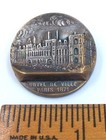 Hotel Deville Lapel Button 1871 Buttonhole Stud Paris France Antique Vintage