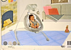 Ingenuity Inlighten Baby Swing Braden 10875 Needs Some Splicing  see Photos 